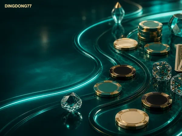 Tampilan platform Dingdong77 pada perangkat digital