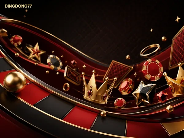 Ilustrasi sports betting dingdong77 dengan tampilan pertandingan dan pilihan odds